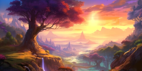 Anime landscape