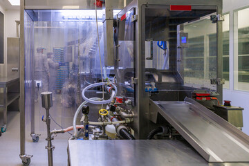 Special equipment in big vaccine manufacture.