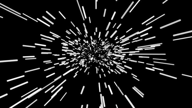 Starfield lines seamless loop