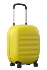 3D suitcase. Travel bag. 3D illustration.