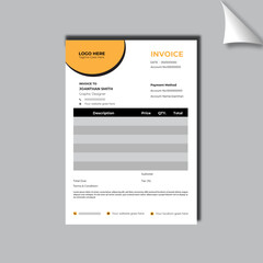 invoice design template 