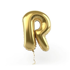 3D ballon isolated on white