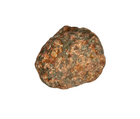 Sea or river stone. Isolated. Png illustration