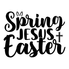 Spring jesus easter svg