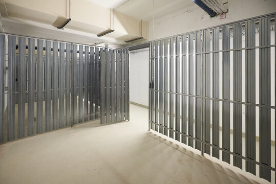 steel construcion in cellar in residentail building