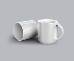 Ceramic Coffee Mug Mockup
