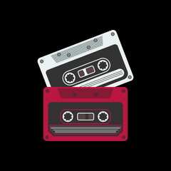 Cassette, Music Typography Quote Design for T-Shirt, Mug, Poster or Other Merchandise.