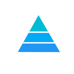 Infographic Diagram Triangle Icon