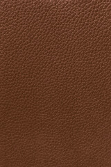 brown genuine calfskin. leather texture background