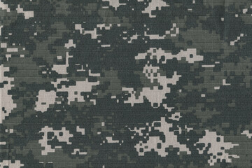 texture texture of camouflage rip stop fabric. textured background closeup