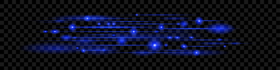 Horizontal lens flares pack. Laser beams, horizontal light rays.Beautiful light flares.