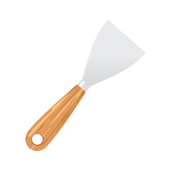 putty knife icon - vector illustration