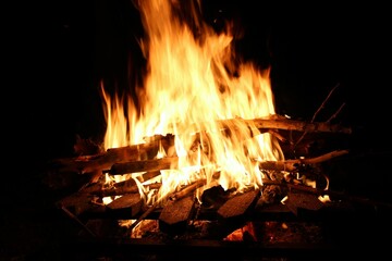 Fototapeta premium outdoor fire pit