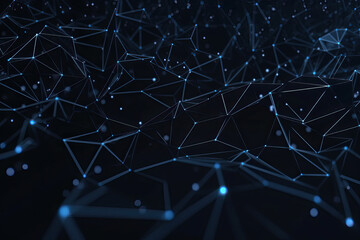 Obraz premium Polygonal abstract background. Generative AI