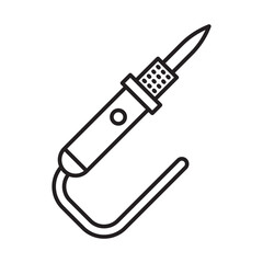 Soldering Iron Icon Design