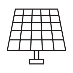 Solar Panel Icon Design
