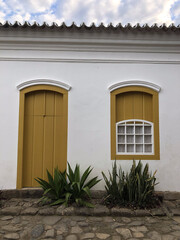 old house facade