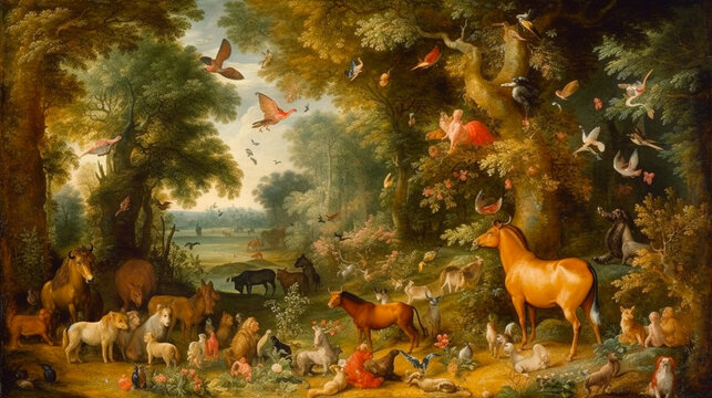 The Garden of Eden. Generative AI