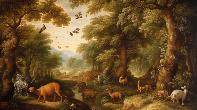 The Garden of Eden. Generative AI