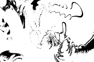 Rustic grunge vector texture with grain and stains. Abstract noise background. Weathered surface. Dirty and damaged. Detailed rough backdrop. Vector graphic illustration with transparent white. EPS10.