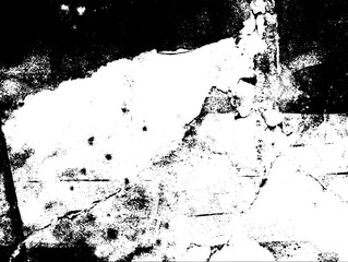 Rustic grunge vector texture with grain and stains. Abstract noise background. Weathered surface. Dirty and damaged. Detailed rough backdrop. Vector graphic illustration with transparent white. EPS10.