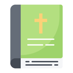 Bible Flat Icon