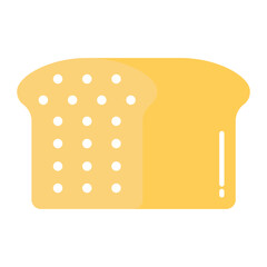 Toast Flat Icon
