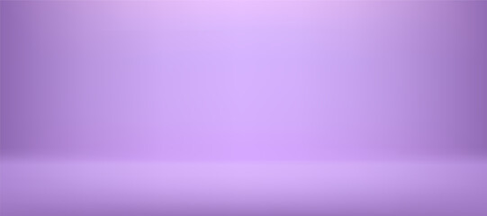 Abstract purple gradient background empty studio room illustration
