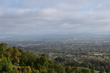 view from the top of the mountain