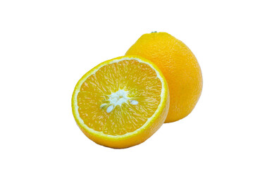 half of an orange isolated, Fresh and Juicy fruit, transparent png, collection, cut out