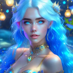Dream Beautiful Girl Fairy.
Created with a Generative Ai Technology
