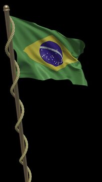 Backround Alpha Channel Brazil Flag