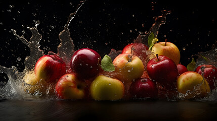 Fototapeta na wymiar Gourmet Fruit and Vegetable Photography