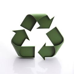 AI generated, Recycling Logo