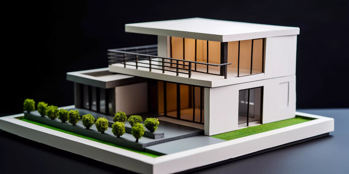 Modern Generic Contemporary Style Miniature House