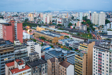 Fototapeta premium Night view of Belo Horizonte