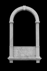 Elements of architectural decorations of buildings, balconies, arches and windows. On the streets in Minsk, public places.