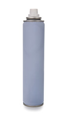 Bottle of hair spray isolated on white background