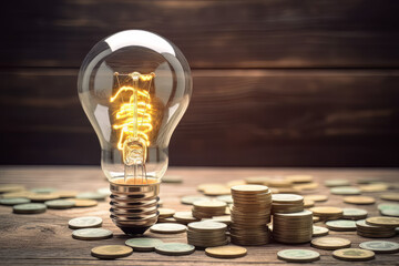 light bulb and money, money ideas