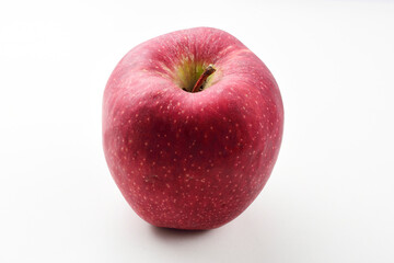 Ripe apple isolated on white background
