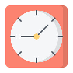 Clock Flat Icon