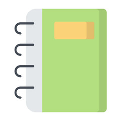 Notebook Flat Icon