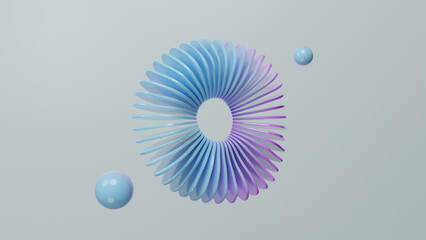 background with blue spheres