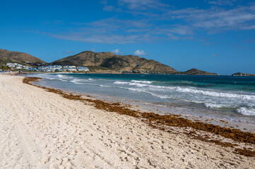 Beautiful Orient Beach, Saint Martin (Sint Maarten), Caribbean Sea
