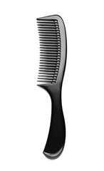 Hair comb on white background