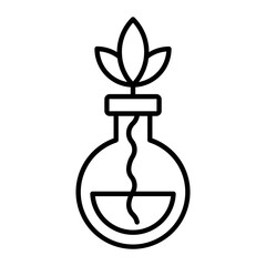 Botany Thin Line Icon