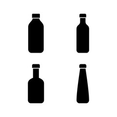 Bottle icon vector illustration. bottle sign and symbol