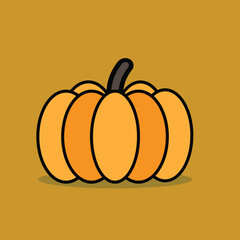 illustration of a pumpkin