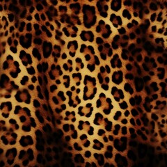 Fototapeta na wymiar Sophisticated Leopard Print Background for Luxury Fashion and Home Decor