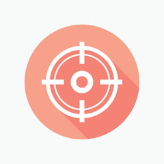 target, icon, symbol, arrow, clock, aim, circle, aiming, vector, button, illustration, business, success, sign, goal, accuracy, center, sight, gun, time, dart, sniper, scope, design, point